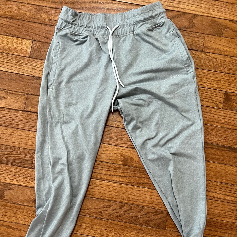 NVGTN silver mist joggers XL